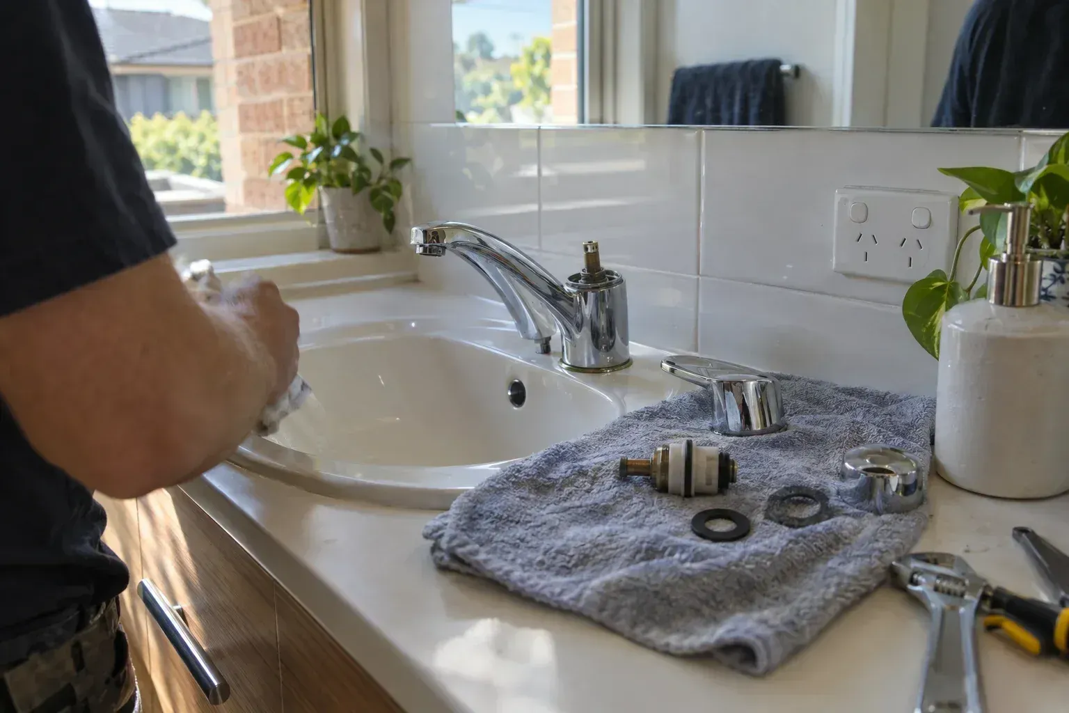 Leaking taps and toilets